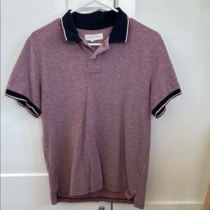 Aeropostale Purple Polo Shirt Classic Style
